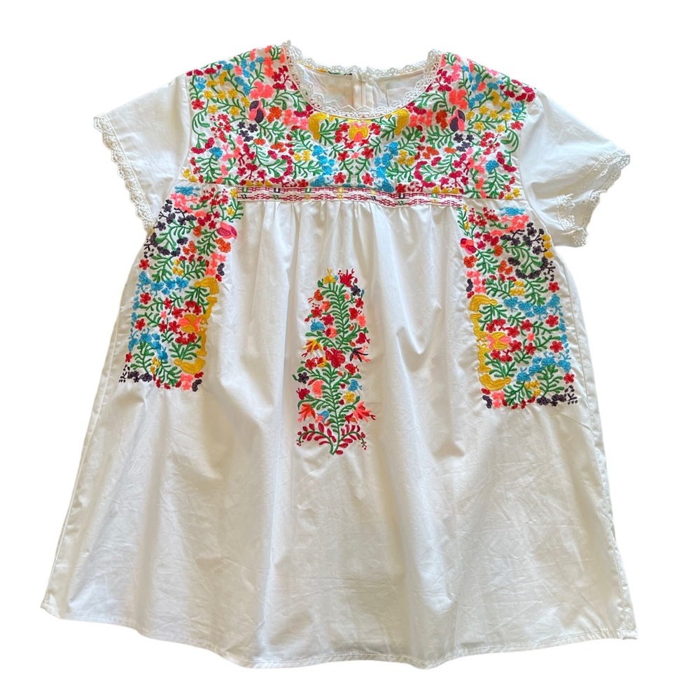 Mindy‎ Mae's Market I Embroidered Cotton Top